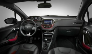 Der Innenraum des Peugeot 208 GTI