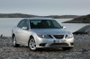 Mittelklassewagen Saab 9-3 in Silber-Grau Metallic