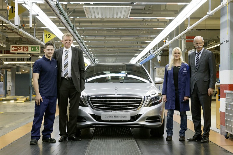 Produktionsstart Der Mercedes Benz S Klasse In Sindelfingen