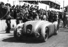 Sieger Jean-Pierre Wimille im Bugatti 57G Tank in Le Mans