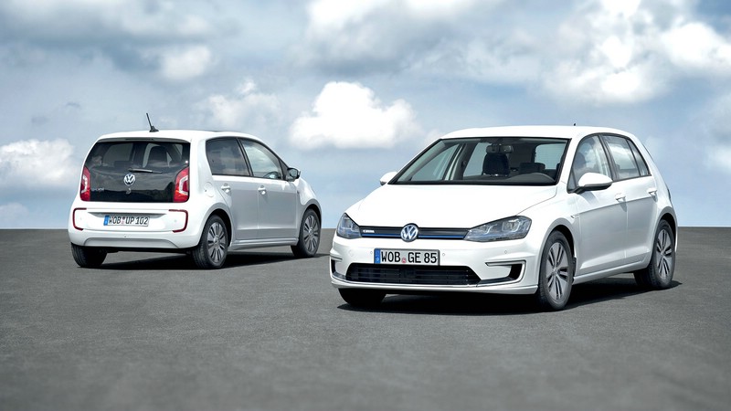 Der neue Volkswagen e-up! und der neue Volkswagen e-Golf