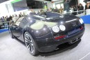 Bugatti Grand Sport Vitesse Jean Bugatti in schwarz in der Heckansicht