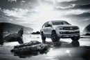 Der neue VW Amarok Black Label in der Frontansicht