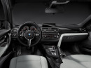 Das Interieur der BMW M3 Limousine 2014