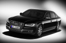 2014er Audi A8 L Security in schwarz