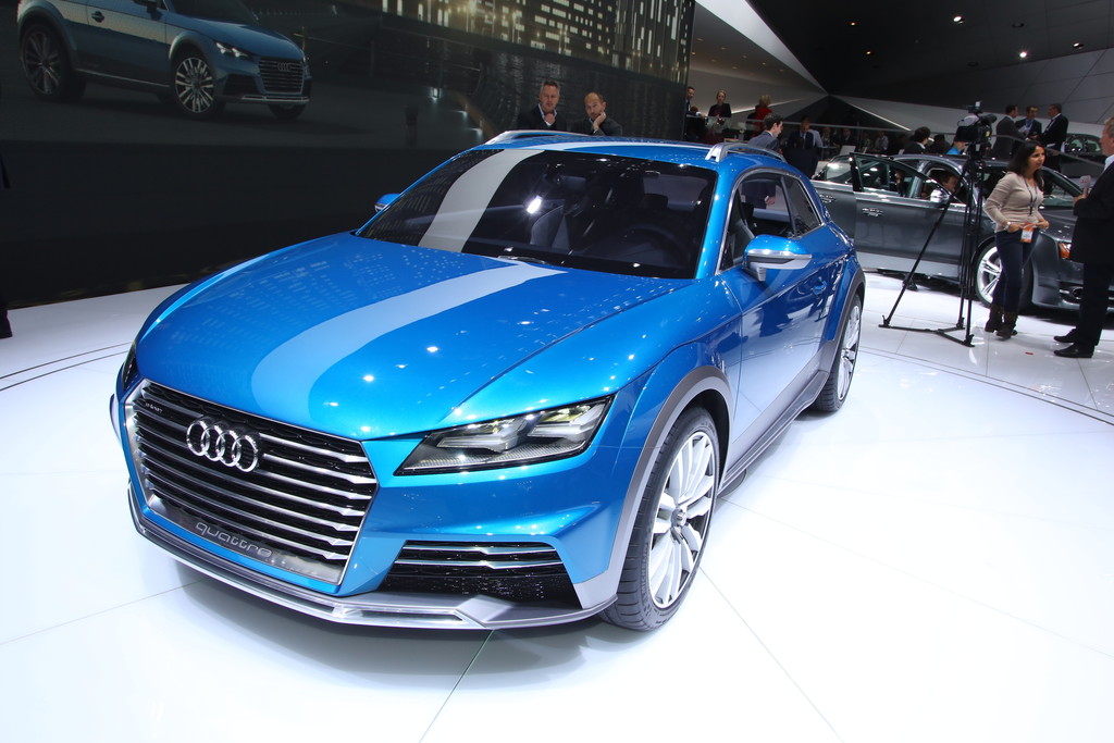 Vorstellung des Audi Allroad Shooting Brake auf der Detroit Motorshow 2014