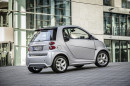 Heck und Seitenansicht des Smart Fortwo Edition Citybeam