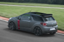 Citroen DS3 Cabrio Racing in der Außenfarbe Moondark-Matt