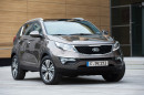 Die Frontpartie des Kia Sportage Facelift 2014