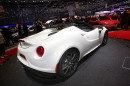 Die offene Version des Alfa Romeo 4C, der Spider in Genf