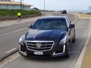 Die Frontpartie, das Kühlergrill des Cadillac CTS 2.0L Turbo