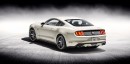 Ford Mustang 50 Year Limited Edition mit einem Emblem am Heck