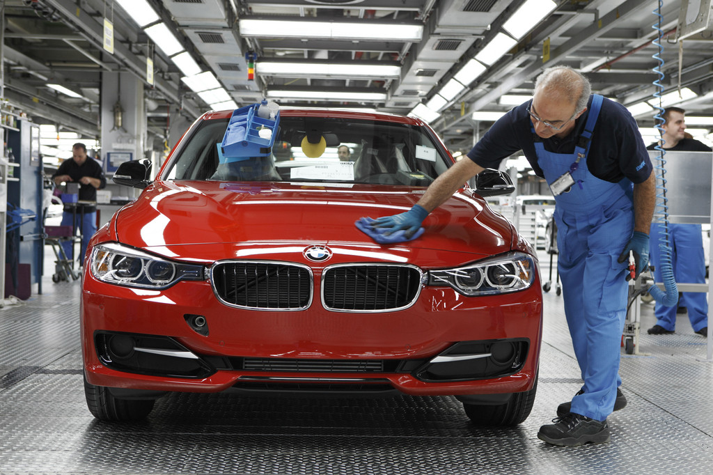 Produktion BMW 3er im BMW Werk